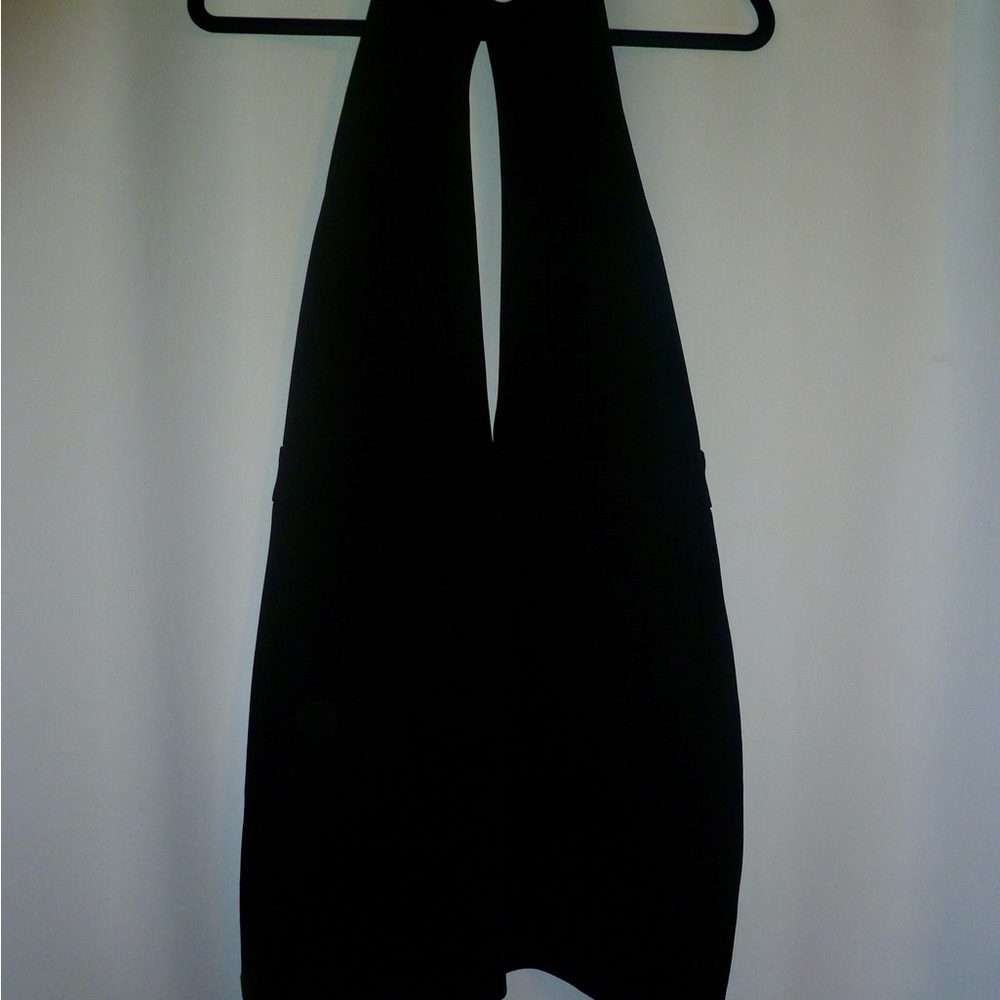 Forever 21 Black Backless Mini Dress